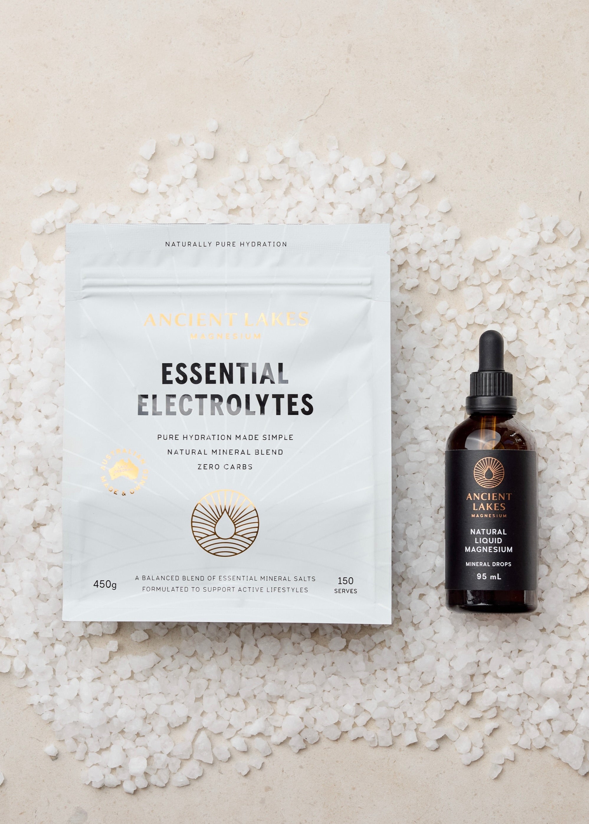 Magnesium Salt, Mineral Balancing Electrolytes, Keto Salt Blend